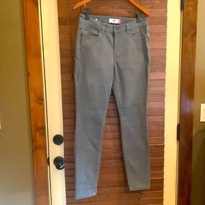 Cabi gray high skinny jeans size 8